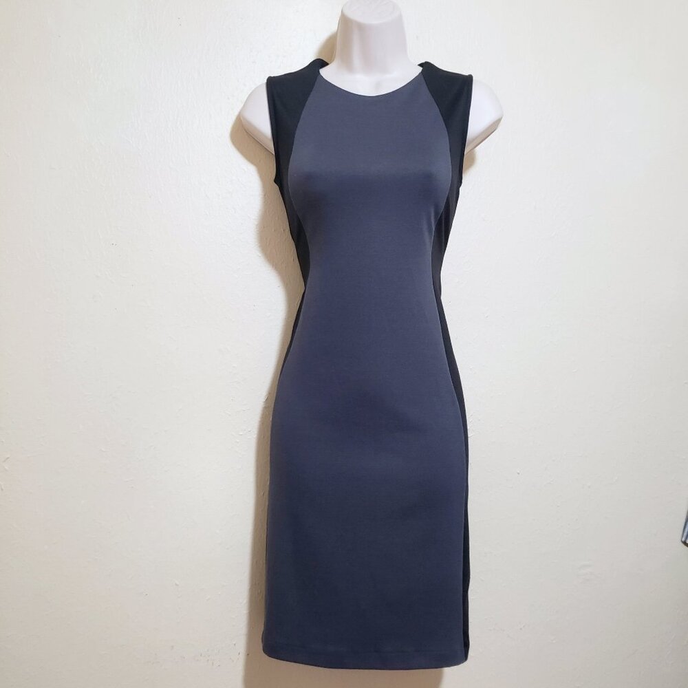 Gray Illusion Dress Size S